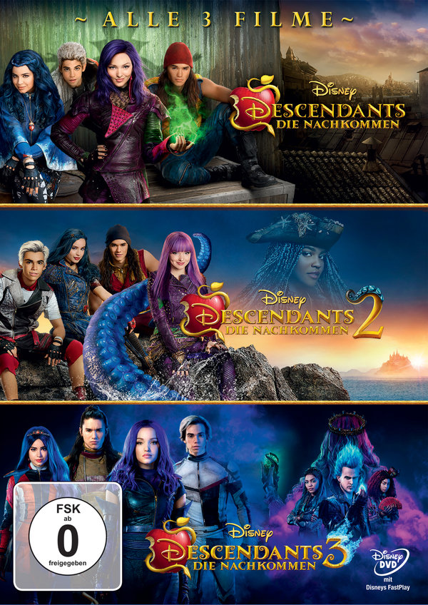 Descendants - Die Nachkommen 1-3  [3 DVDs]  (DVD)