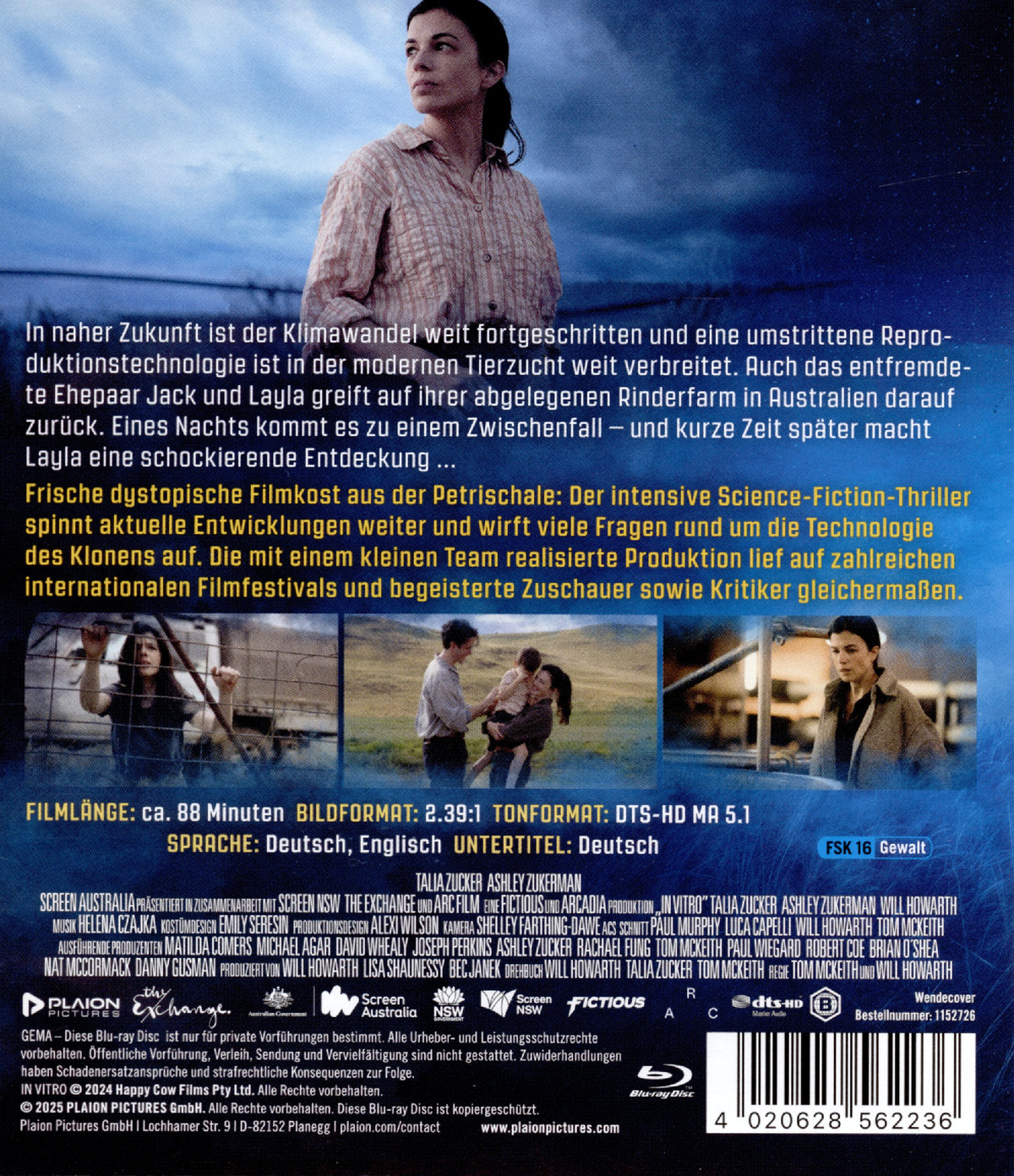 In Vitro - Das Klon-Experiment  (Blu-ray Disc)