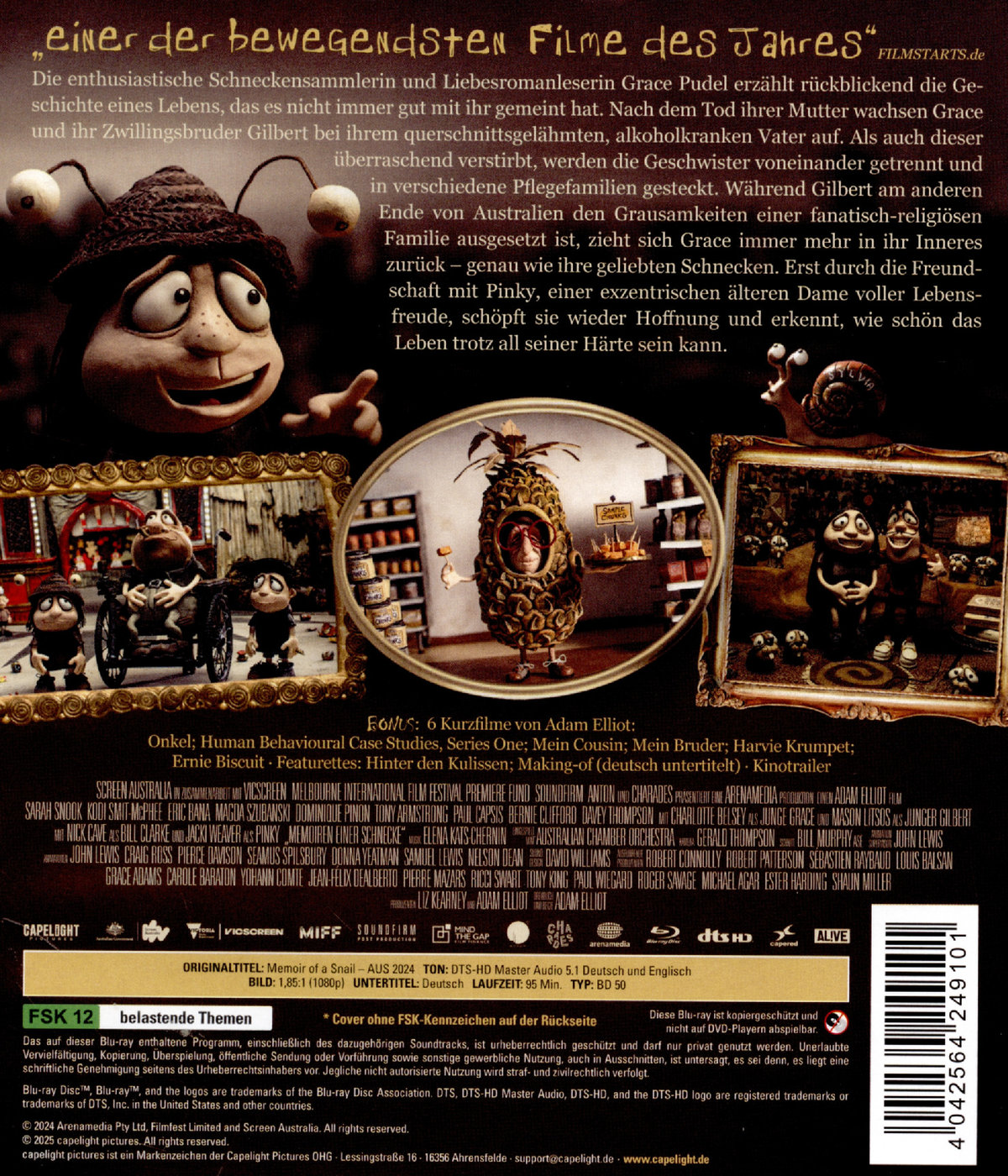 Memoiren einer Schnecke  (Blu-ray Disc)
