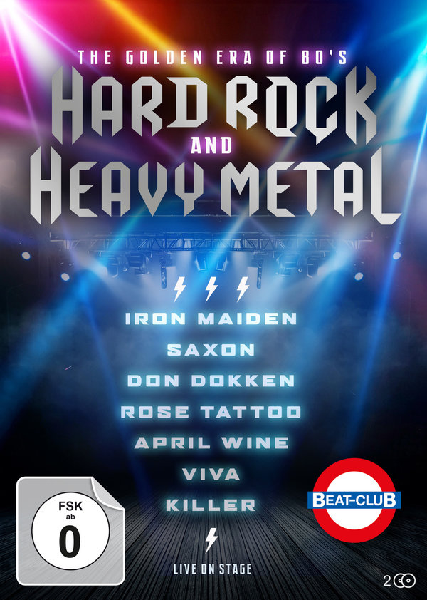 The Golden Era of 80’s Hard Rock and Heavy Metal [2 DVDs mit O-Card und 8-seitigem Booklet]  (DVD)