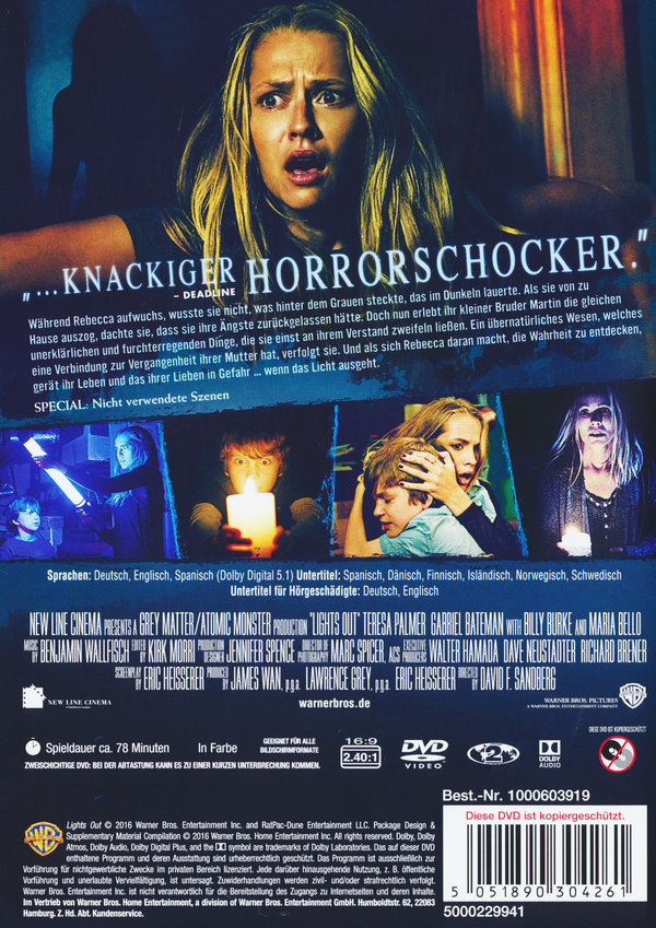 Lights Out  (DVD)