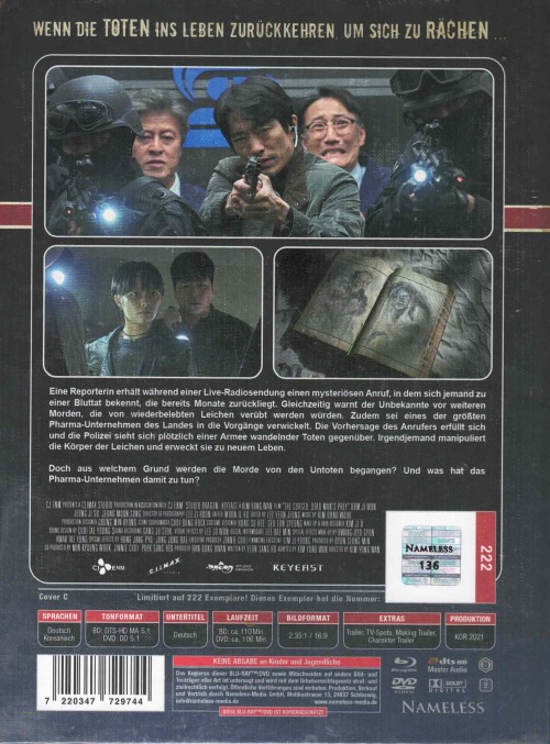 The Cursed: Dead Mans Prey - Uncut Mediabook Edition  (DVD+blu-ray) (C)