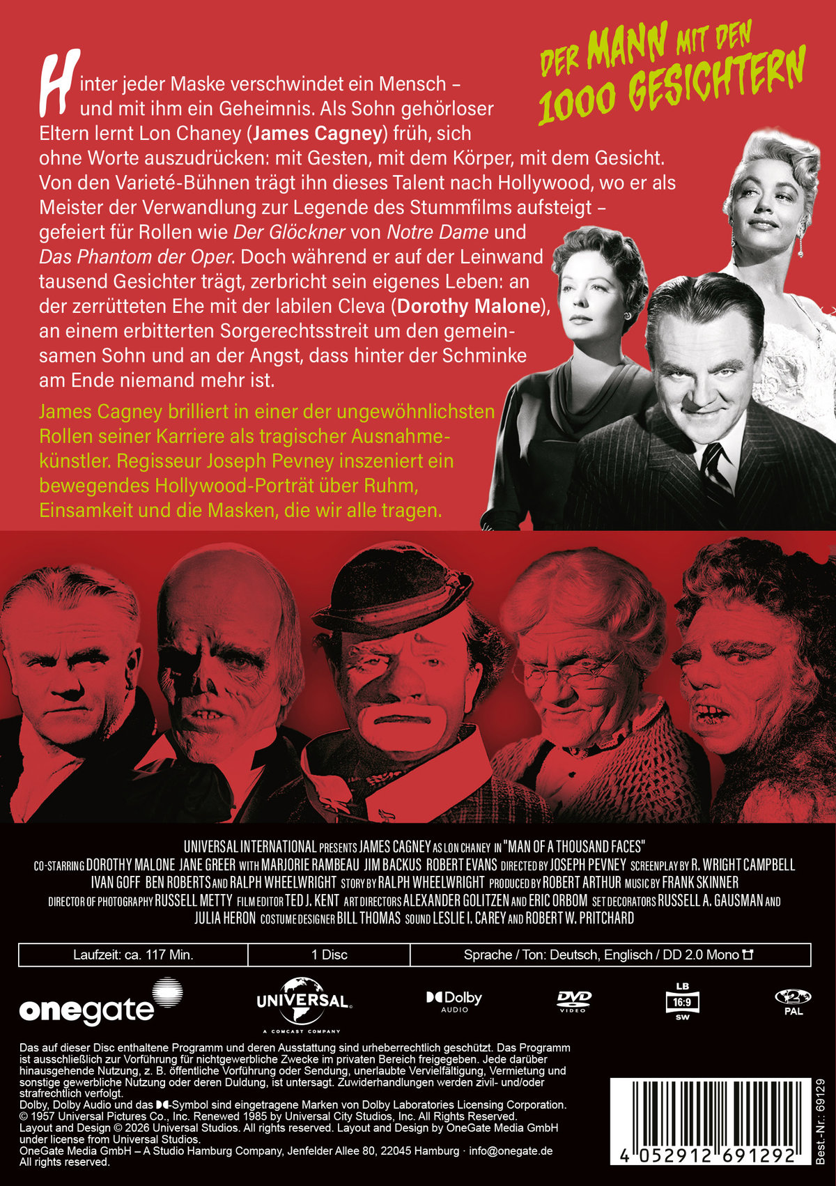 Der Mann mit den 1000 Gesichtern  (DVD)