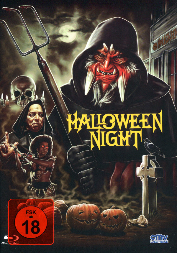 Halloween Night - Uncut Mediabook Edition (DVD+blu-ray) (B)