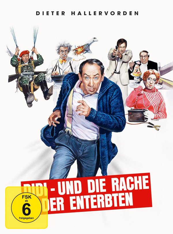 Didi und die Rache der Enterbten - Uncut Mediabook Edition  (4K Ultra HD+blu-ray)