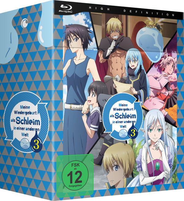 Meine Wiedergeburt als Schleim in einer anderen Welt - Staffel 3 - Vol.1 mit Sammelschuber  (Blu-ray Disc)