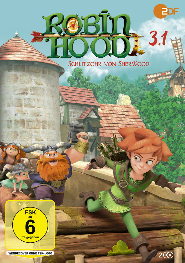 Robin Hood - Schlitzohr von Sherwood Staffel 3.1  [2 DVDs]  (DVD)