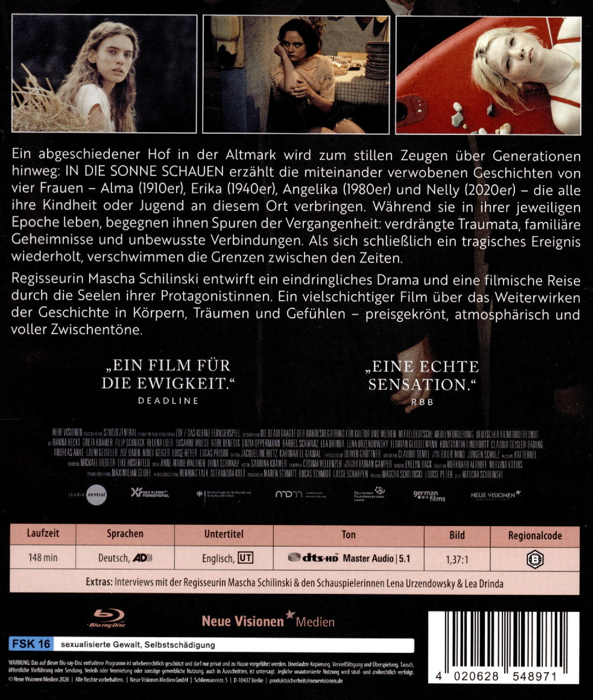 In die Sonne schauen  (Blu-ray Disc)
