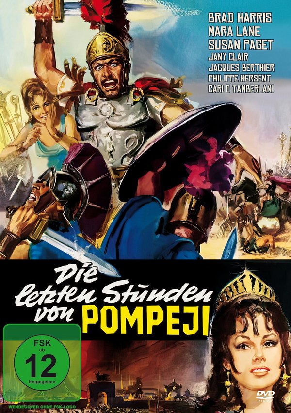 Die letzten Stunden von Pompeji - Extended Kinofassung (digital remastered)  (DVD)