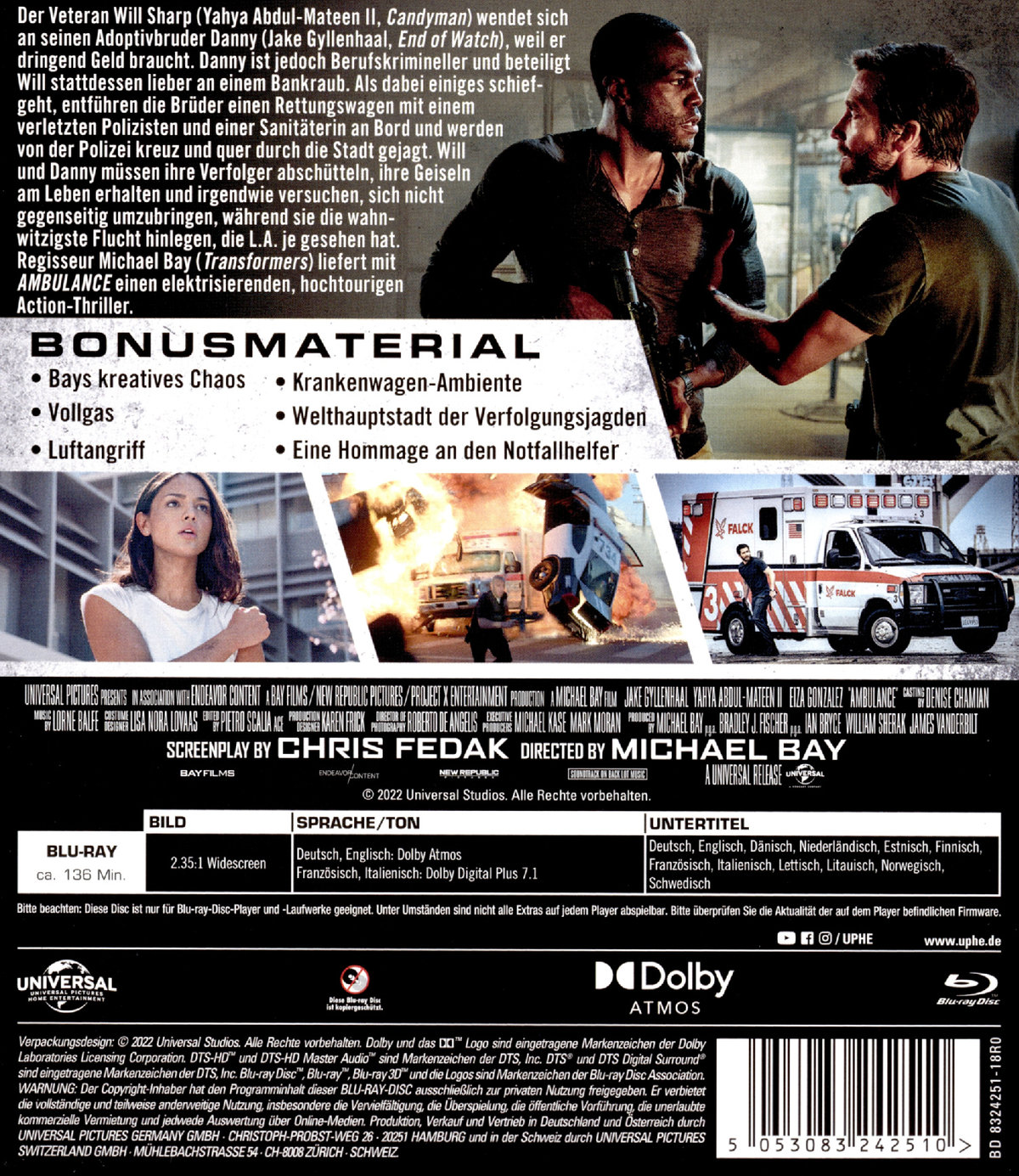 Ambulance (blu-ray)