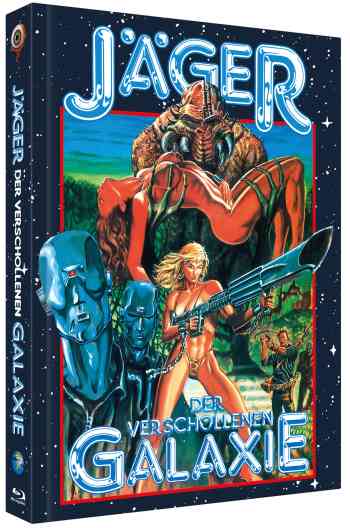 Slave Girls Beyond Infinity - Jäger der verschollenen Galaxie - Uncut Mediabook Edition (DVD+blu-ray) (A)