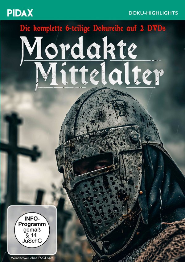 Mordakte Mittelalter / Die komplette 6-teilige Dokureihe über historische Mordfälle (Pidax Doku-Highlights)  [2 DVDs]  (DVD)
