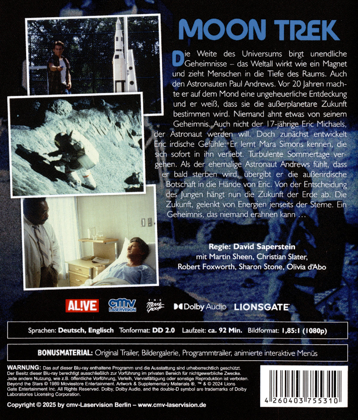 Moon Trek (Beyond the Stars)  (Blu-ray Disc)