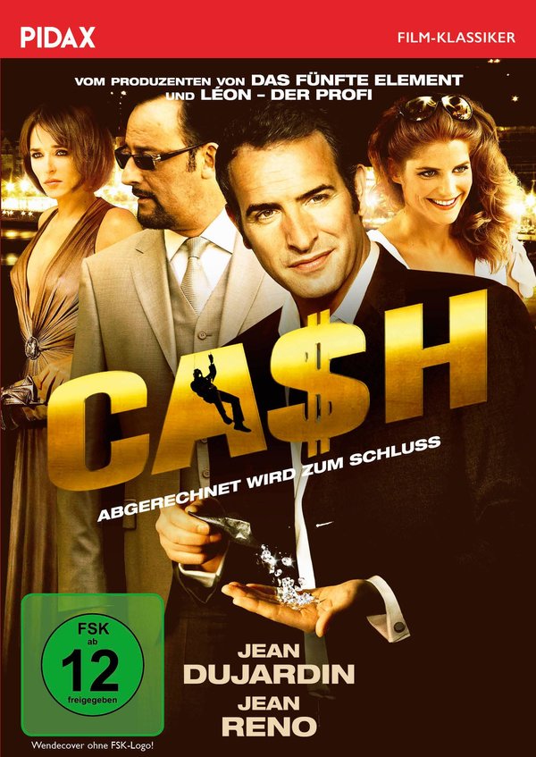 Cash - Abgerechnet wird zum Schluss / Brillante Gaunerkomödie mit Jean Dujardin und Jean Reno (Pidax Film-Klassiker)  (DVD)