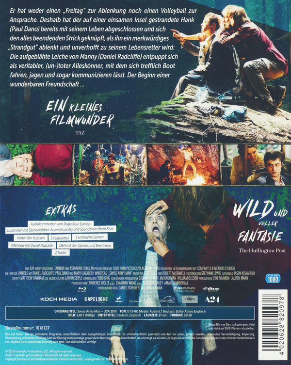 Swiss Army Man (blu-ray)