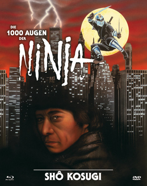 1000 Augen der Ninja, Die - Uncut Mediabook Edition (DVD+blu-ray) (B)