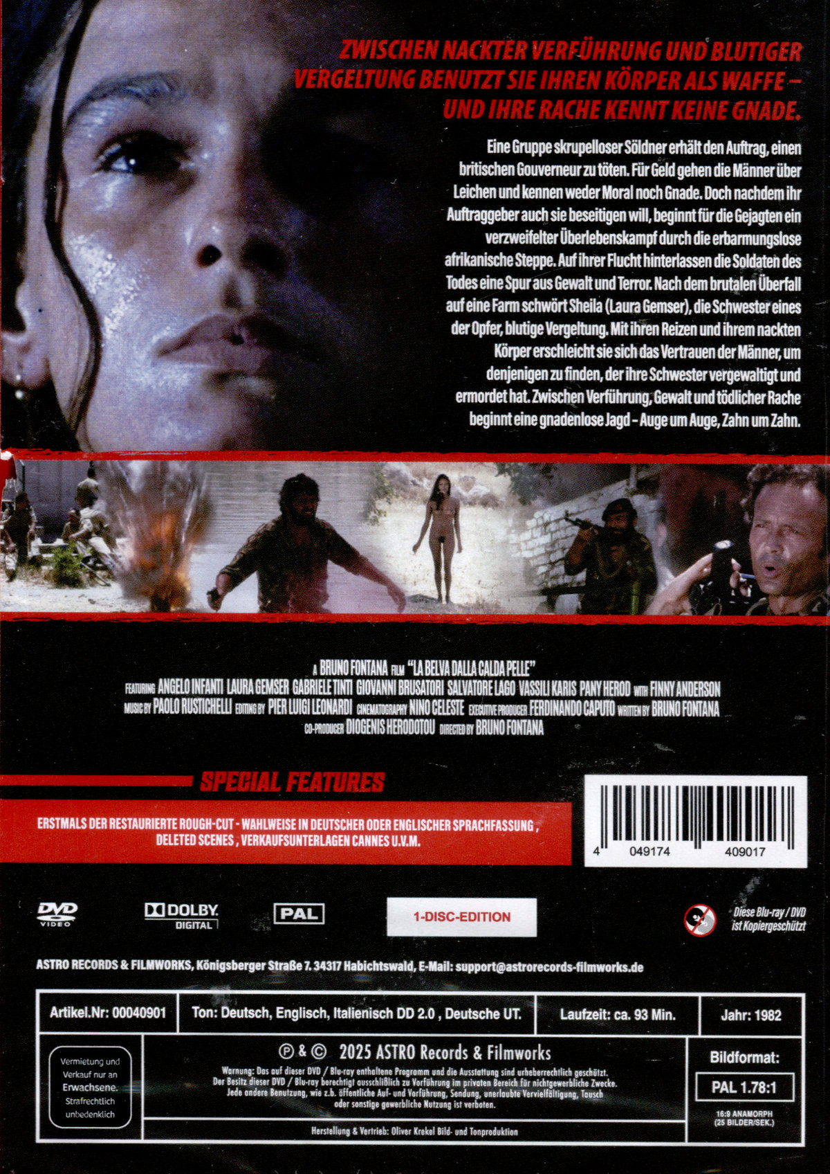 Die gnadenlosen Sieben - Uncut - Cover 2 - Rote Box  (DVD)