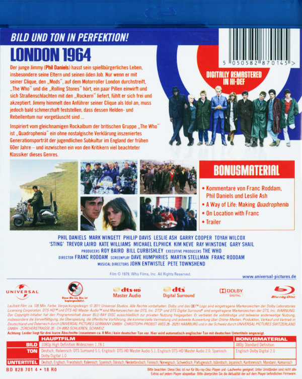 Quadrophenia  (Blu-ray Disc)