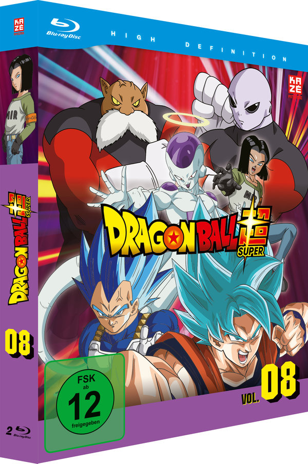 Dragon Ball Super - Blu-ray Box Vol.8 - Episoden 113-131  [2 BRs]  (Blu-ray Disc)