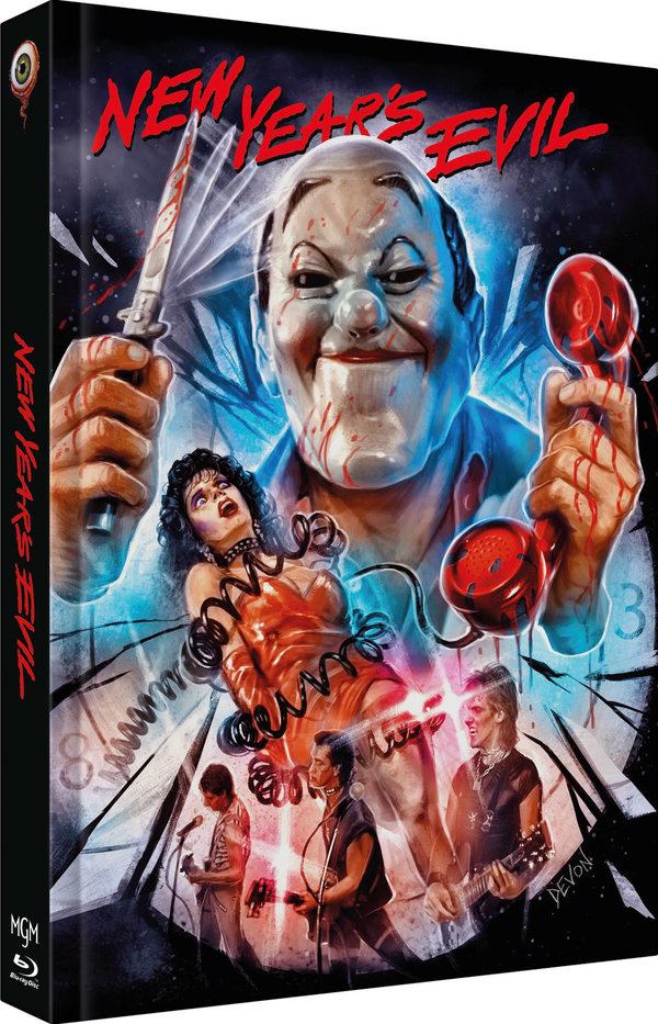 New Years Evil - Rocknacht des Grauens - Uncut Mediabook Edition (DVD+blu-ray) (B)