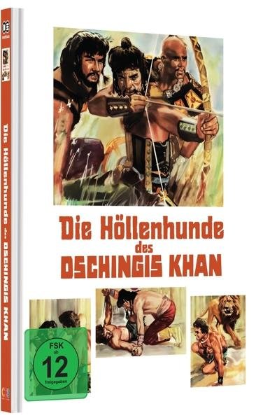 Höllenhunde des Dschingis Khan, Die  - Uncut Mediabook Edition (DVD+blu-ray) (A)