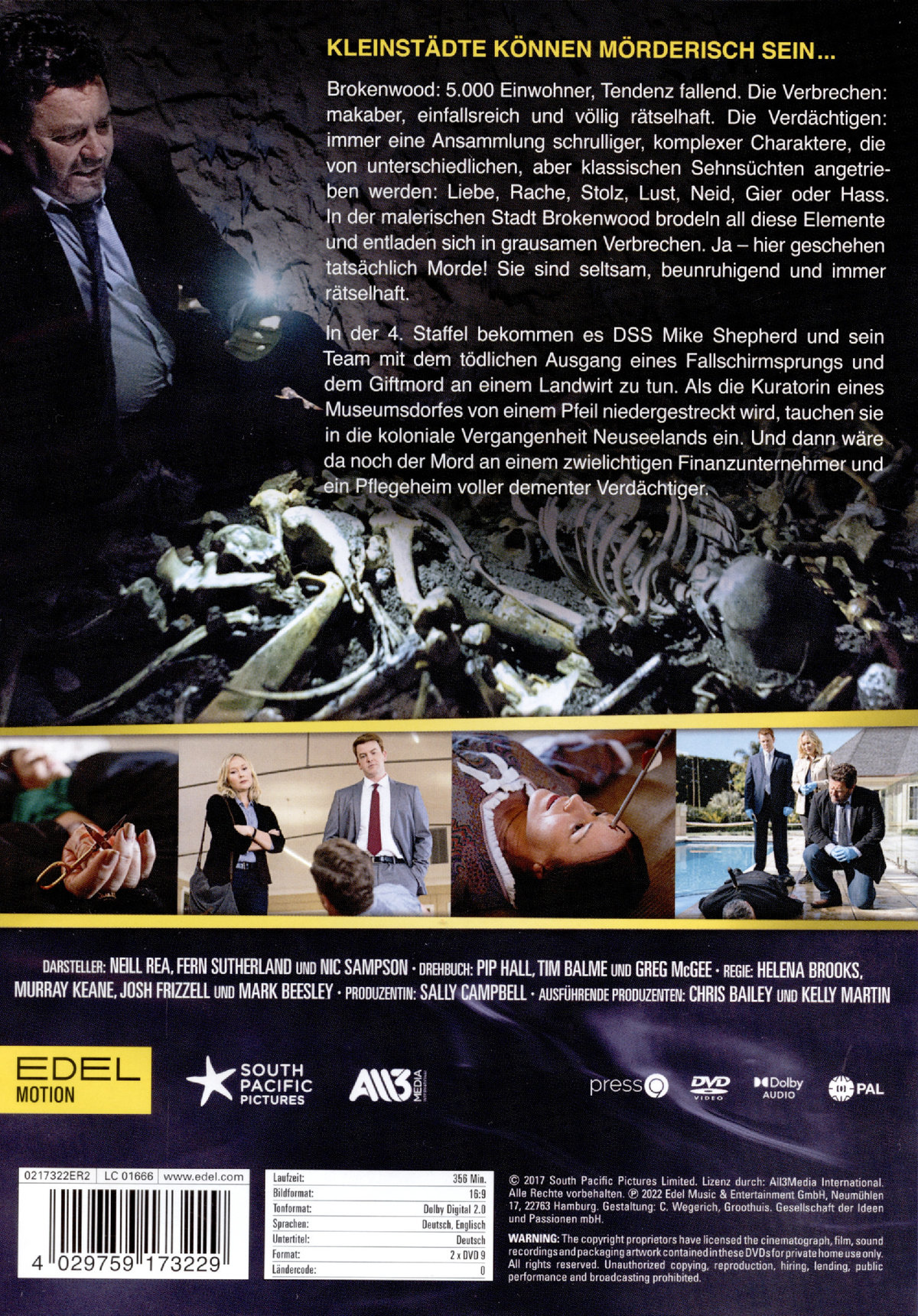 Brokenwood - Mord in Neuseeland - Staffel 4  [2 DVDs]  (DVD)