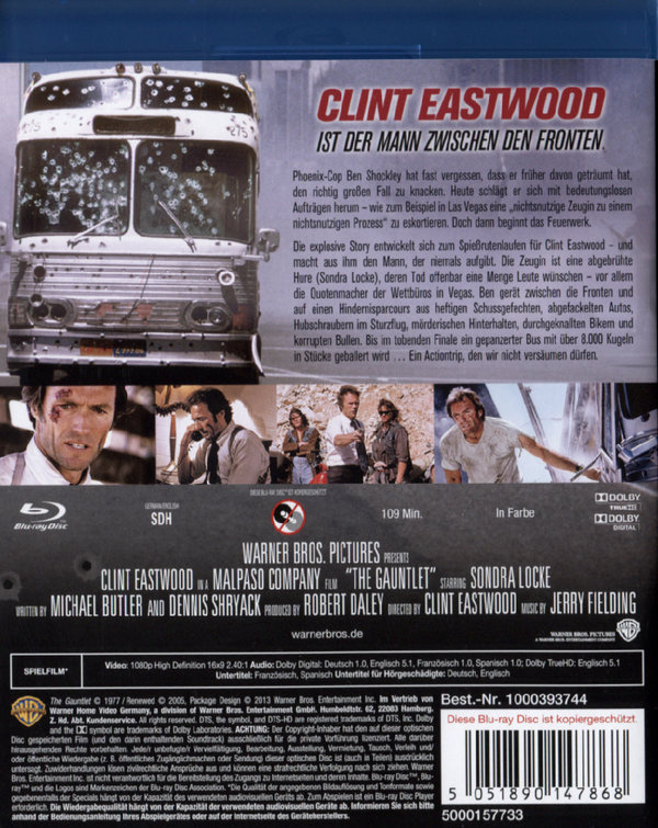 Mann der niemals aufgibt, Der (blu-ray)