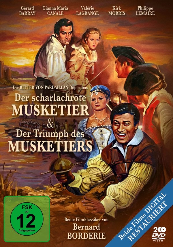 Der scharlachrote Musketier / Triumph des Musketier - Beide Klassiker in einer Doppelbox  [2 DVDs]  (DVD)