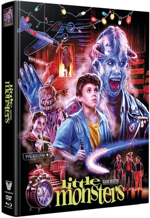 Little Monsters - Kleine Monster - Uncut Mediabook Edition  (blu-ray)