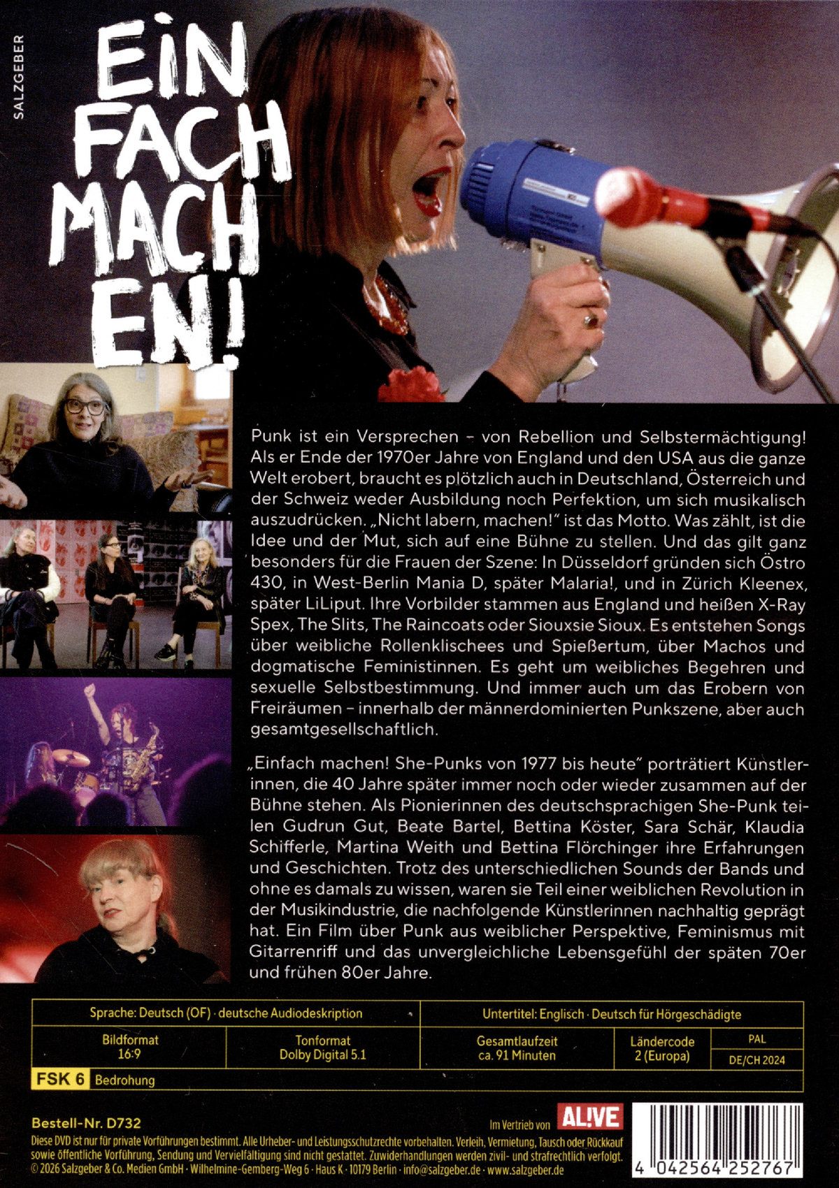 Einfach machen! She-Punks von 1977 bis heute  (DVD)