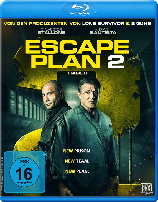 Escape Plan 2 - Hades (blu-ray)