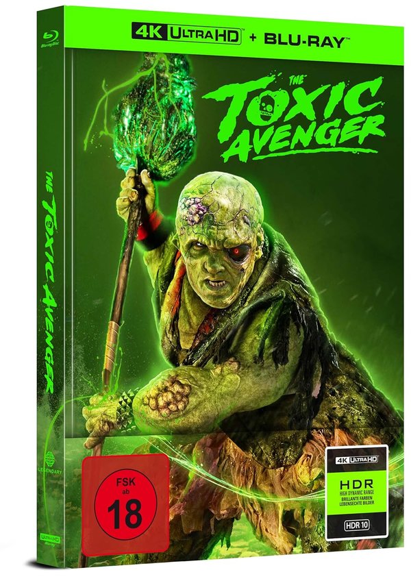 The Toxic Avenger (2023) - Uncut Mediabook Edition  (4K Ultra HD+blu-ray)