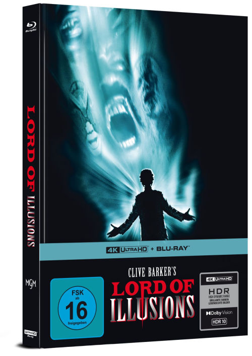 Lord of Illusions - Uncut Mediabook Edition  (4K Ultra HD+blu-ray)
