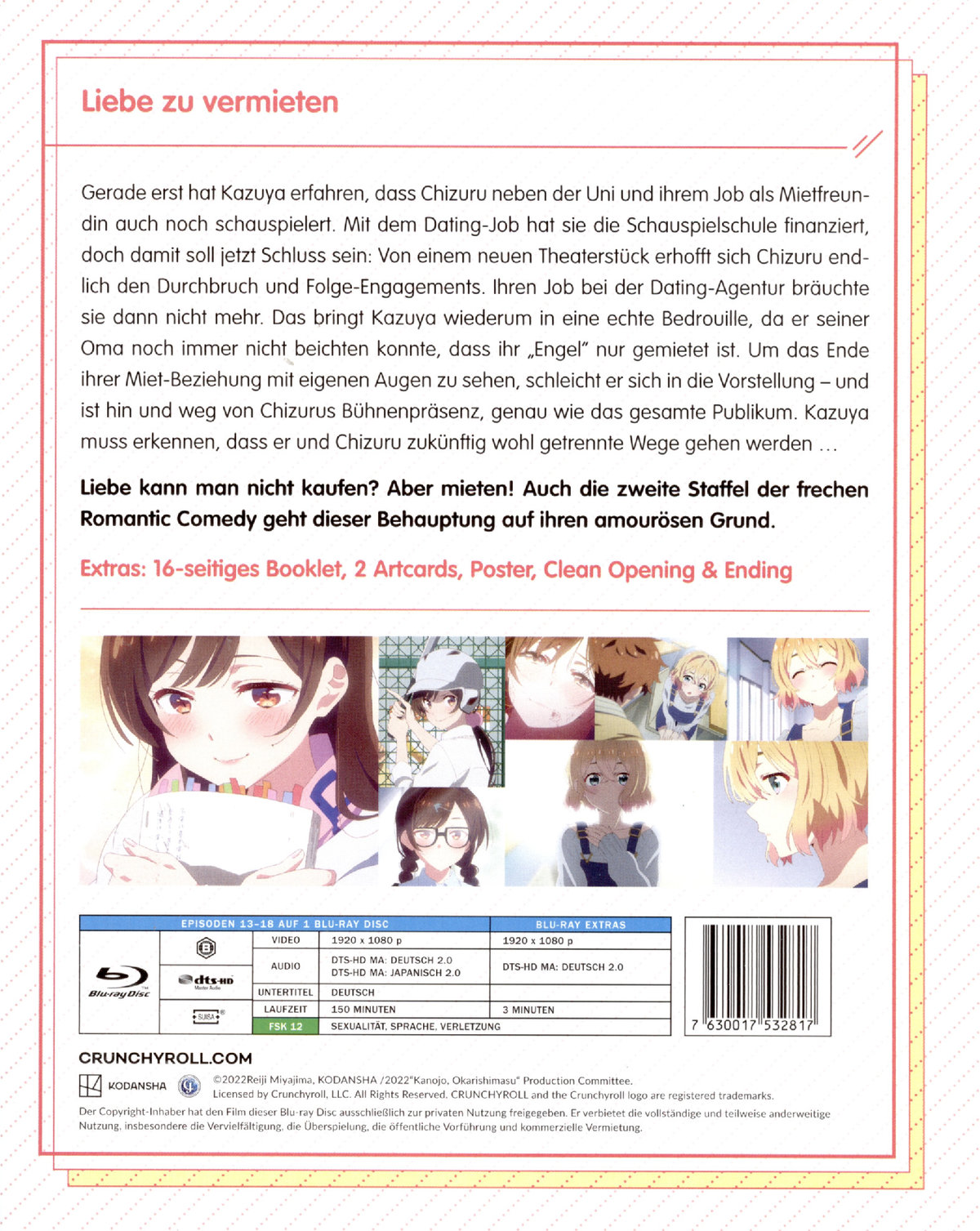 Rent-a-Girlfriend - Staffel 2 - Vol.1 - mit Sammelschuber - Limited Edition  (Blu-ray Disc)