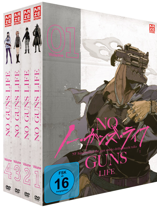 No Guns Life - Gesamtausgabe - Bundle Vol.1-4  [4 DVDs]  (DVD)