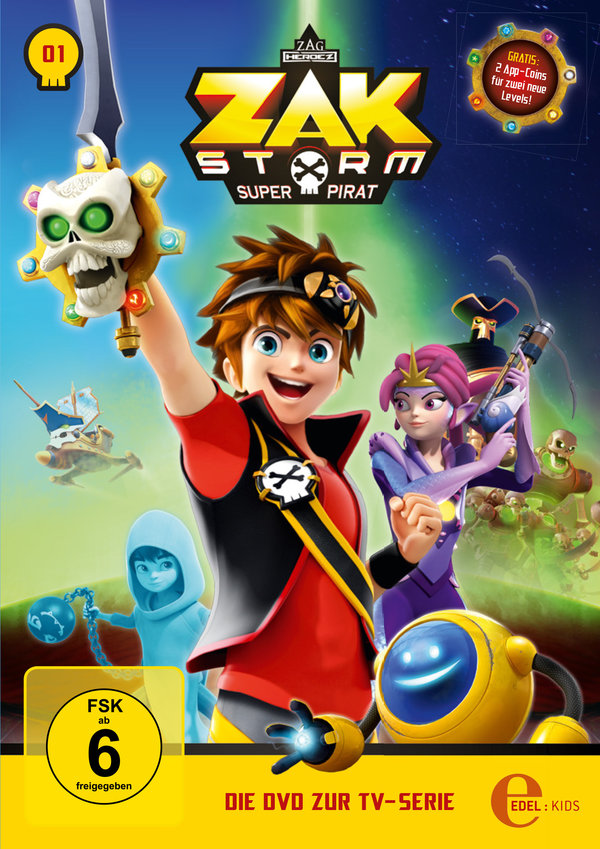 Zak Storm - Folge 1: Captain Zak - Die DVD zur TV-Serie  (DVD)