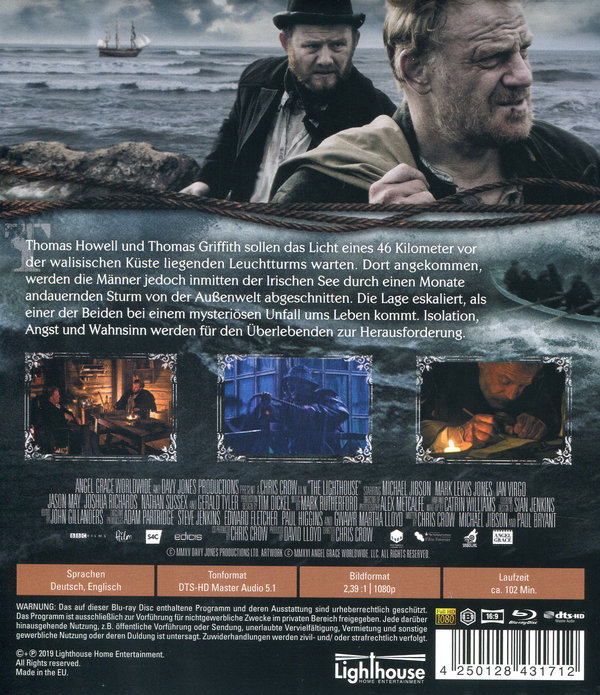 Lighthouse, The - Einsamkeit Angst Wahnsinn (blu-ray)