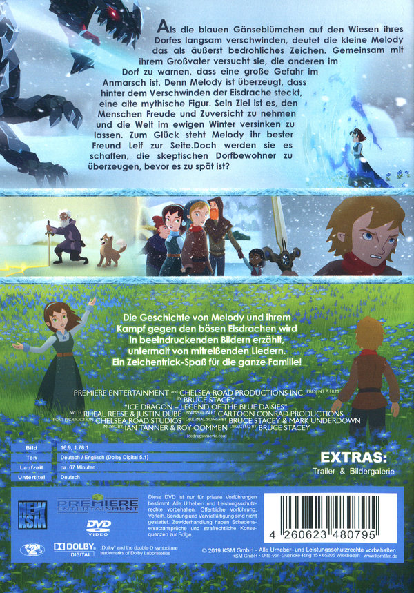Der Eisdrache und die Legende der blauen Blumen  (DVD)