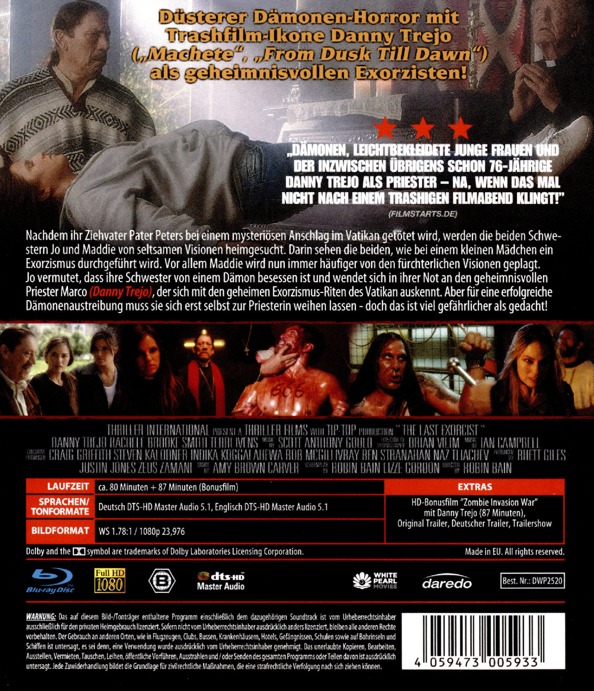Last Exorcist, The (blu-ray)