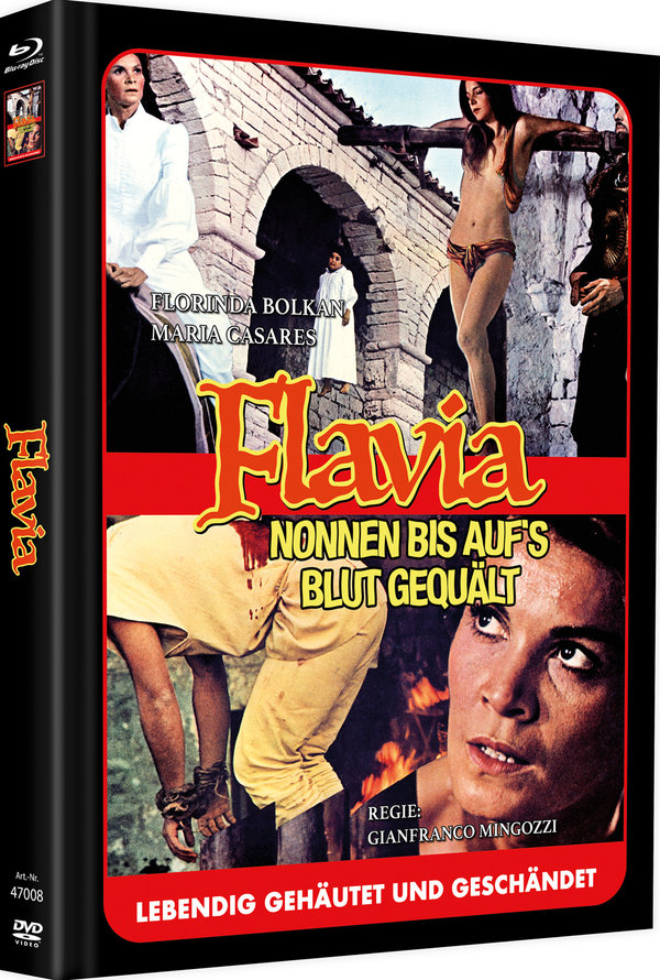 Flavia - Nonnen bis aufs Blut gequält - Uncut Mediabook Edition (DVD+blu-ray) (C)