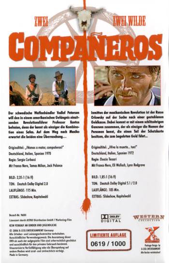 Zwei Companeros/Zwei wilde Companeros