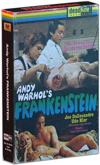 Andy Warhols Frankenstein - Uncut VHS Design Edition (DVD+blu-ray)