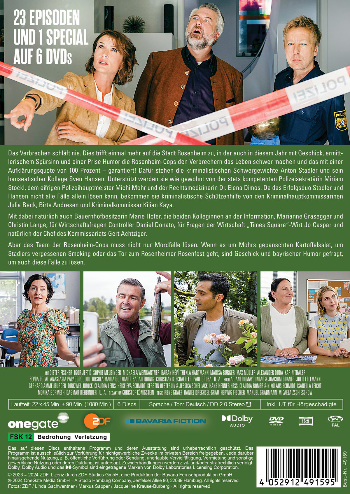 Die Rosenheim-Cops Staffel 23  [6 DVDs]  (DVD)
