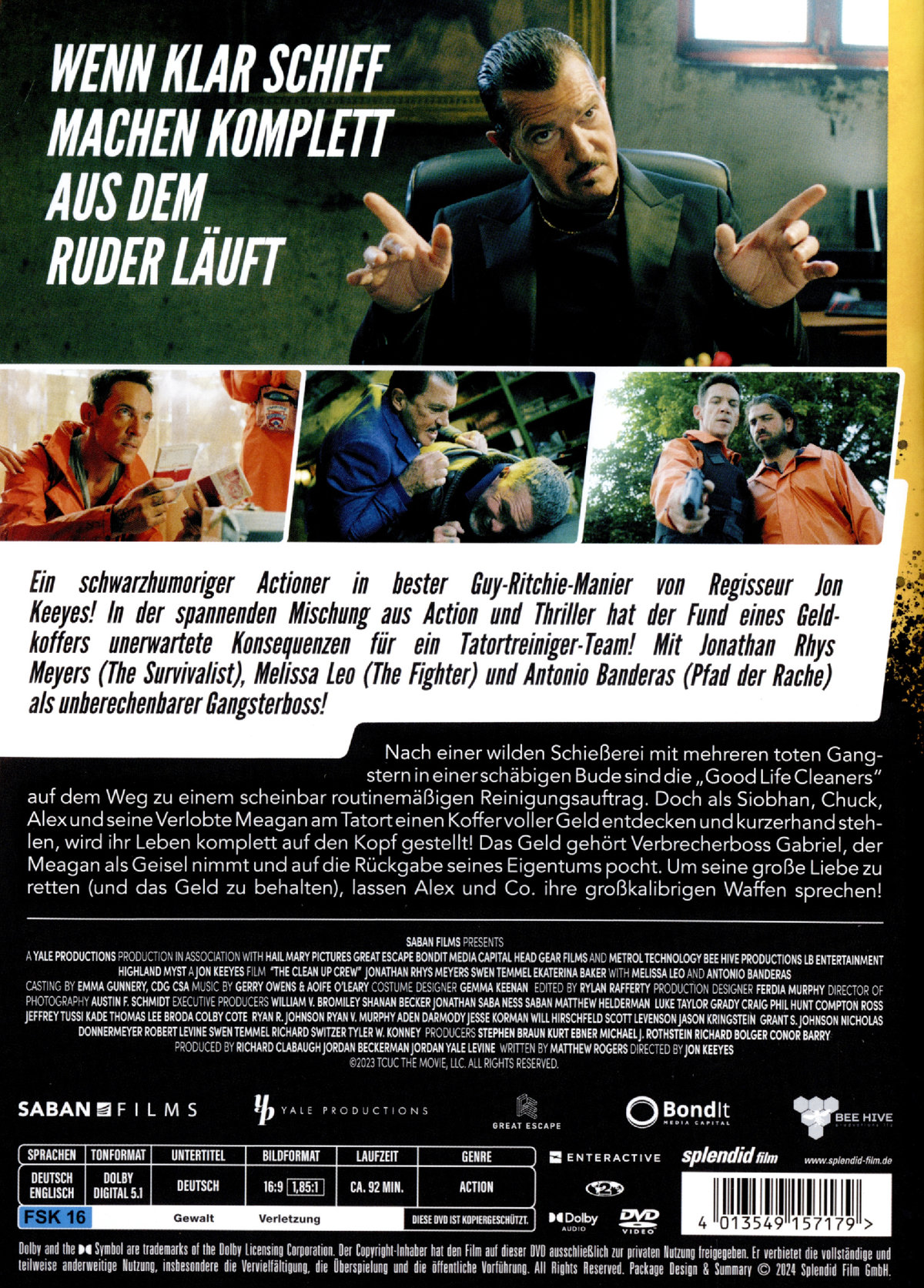 The Clean Up Crew - Dreckige Jobs, Saubere Arbeit  (DVD)