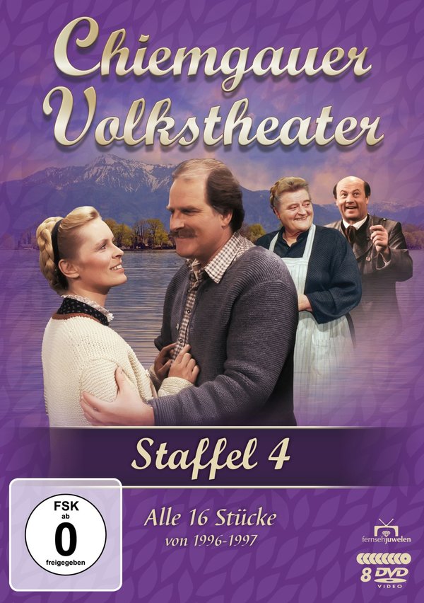 Chiemgauer Volkstheater - Die komplette Staffel 4 von 1996-1997 (Fernsehjuwelen)  [8 DVDs]  (DVD)
