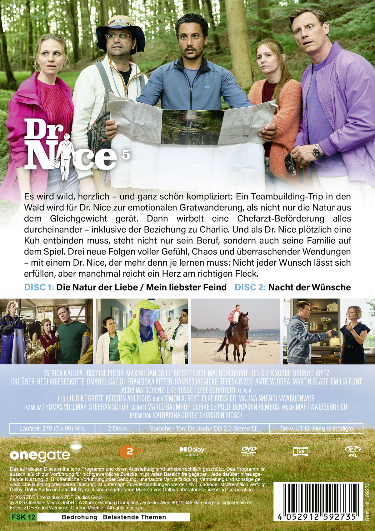Dr. Nice Staffel 4: Die Natur der Liebe / Mein liebster Feind / Nacht der Wünsche  [2 DVDs]  (DVD)