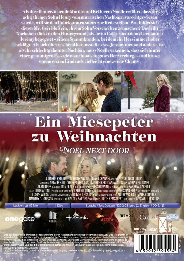 Ein Miesepeter zu Weihnachten - Noel Next Door  (DVD)
