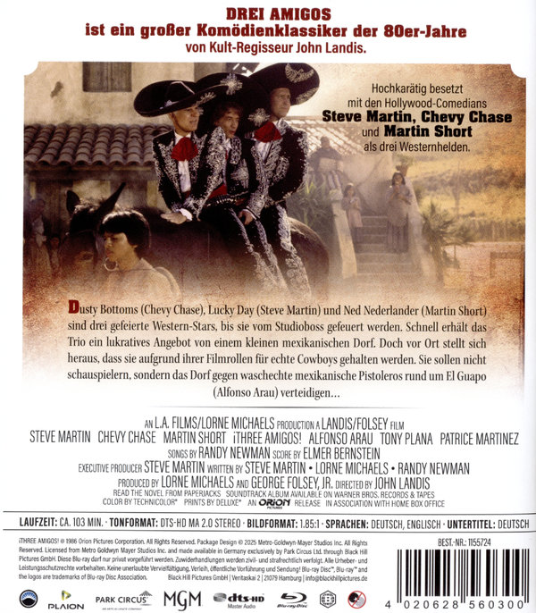 Drei Amigos!  (Blu-ray Disc)