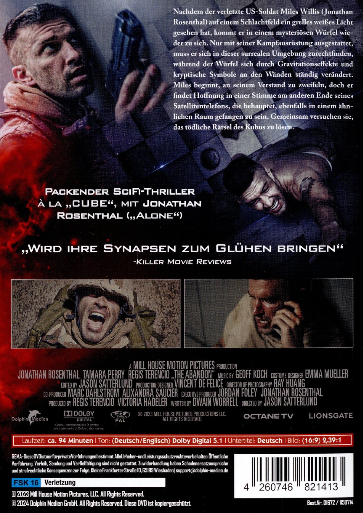 The Abandon - Escape the Cube  (DVD)