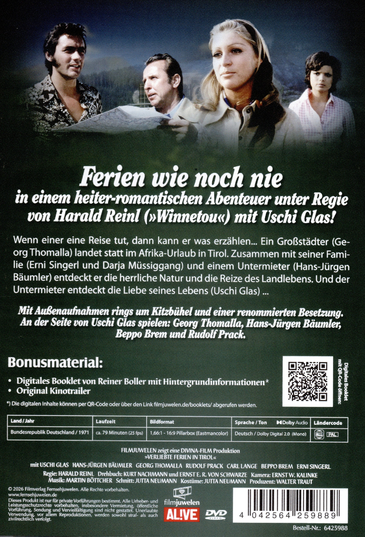 Verliebte Ferien in Tirol (Neuauflage)  (DVD)